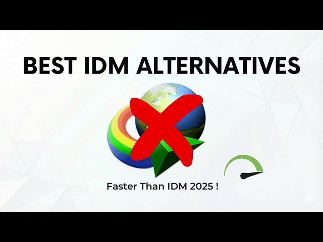 Top 3 Free IDM Alternatives 🔥 Faster than Internet Download Manager!