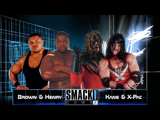 WWF Smackdown 2 Oh Hell Yeah Mod Matches D'Lo Brown & Mark Henry vs X-Pac & Kane