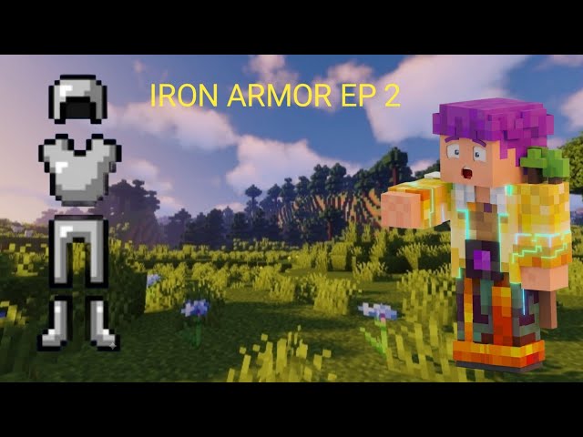 Minecraft Hardcore EP 2 🔥 | Iron Mining करके बनाया FULL Iron Armor! ⚔️ | Hardcore Survival