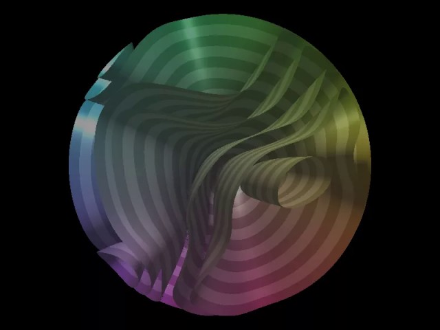 Visualization of a 3D neural network (5)