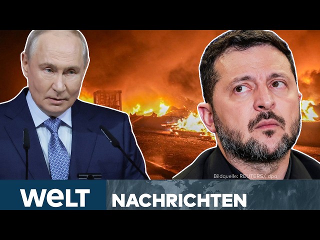 UKRAINE-KRIEG: Geheimnisvolle Gespräche in Washington – Putin stockt seine Armee auf! I WELT STREAM