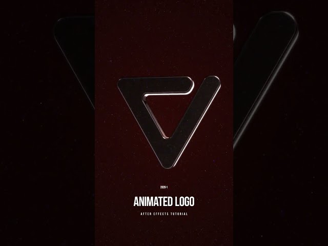 3D Spinning Logo Animation in After Effects – Easy Tutorial