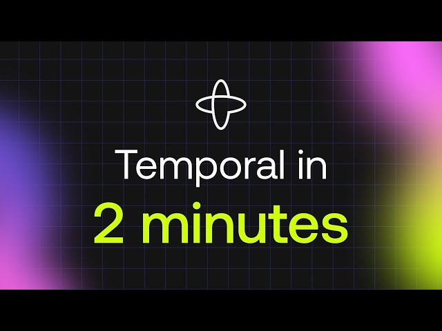 Temporal in two minutes