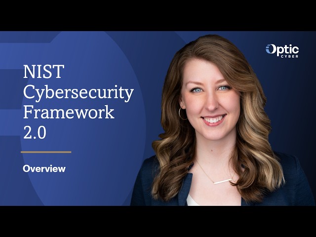 Overview - NIST Cybersecurity Framework 2.0