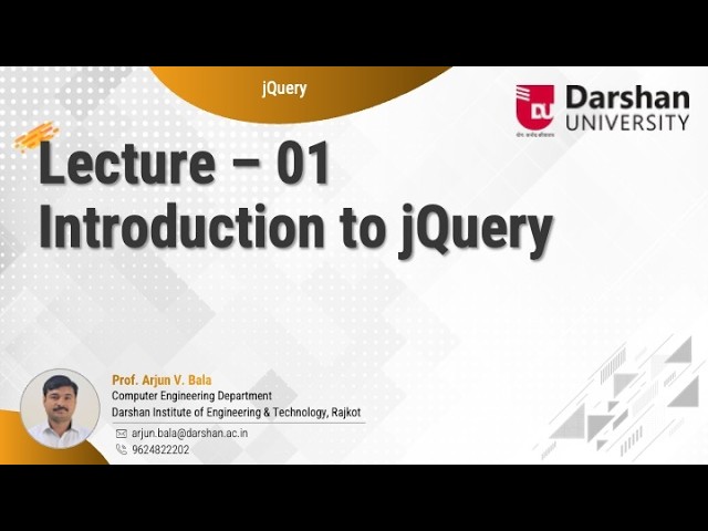 jQuery Part 01 | Introduction to jQuery | Complete Beginner Tutorial