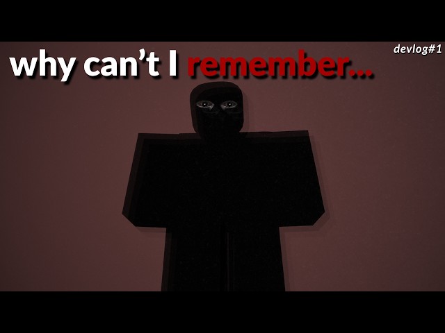 Making The Most Depressing Roblox Horror Game... (Devlog 1)