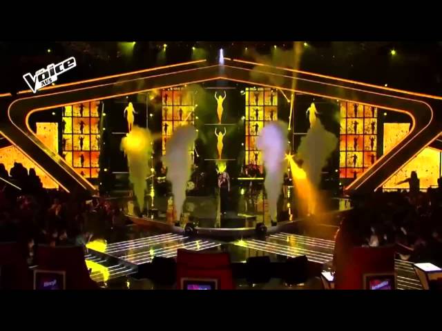 The Voice  2015 - stage with a special performance of her brand new singl