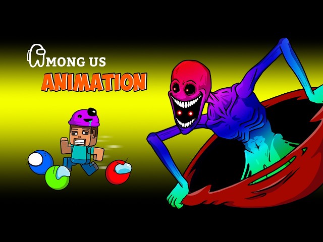 [어몽어스 Among Us] GIANT VERITY™ Rainbow in Minecraft Horror Mode - AMONG US FUNNY ANIMATION