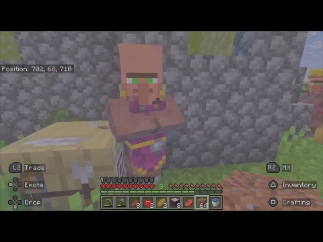 Minecraft the beginning of a long grind