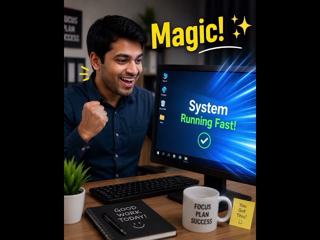 Slow Computer? Fix in 30 Seconds! ⚡