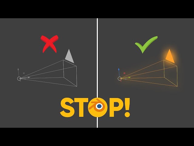 Stop Using Blender Default Camera - Use This Instead
