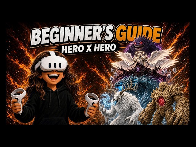 Hero X Hero VR BEGINNER'S GUIDE (Quest 3) — (Almost) Everything You Need To Know!