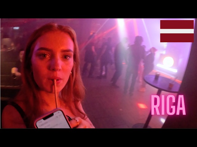 CRAZY NIGHTLIFE IN RIGA, LATVIA 🇱🇻|Alone Looking for Trouble!