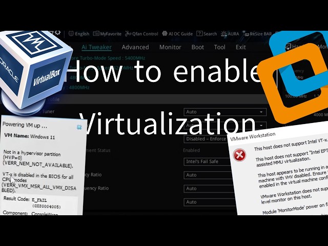 How to enable Virtualization on your PC