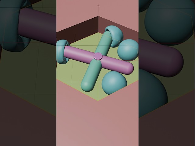 Blender Soft Body Animation | Blender Cloth Animation #blender #video