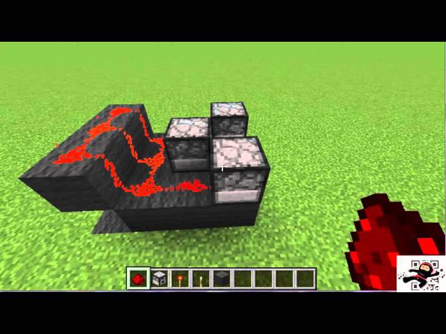 How to make MACHINE GUN IN MINECRAFT 1 8 OR 1 8 8
