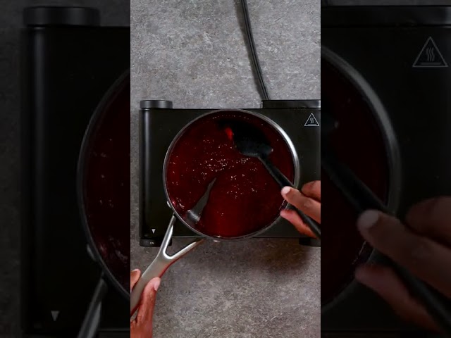 How to make Strawberry Compote #shorts