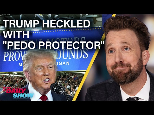Trump Gets Called "Pedophile Protector" AGAIN & Mexico Gets a New Pronunciation | The Daily Show