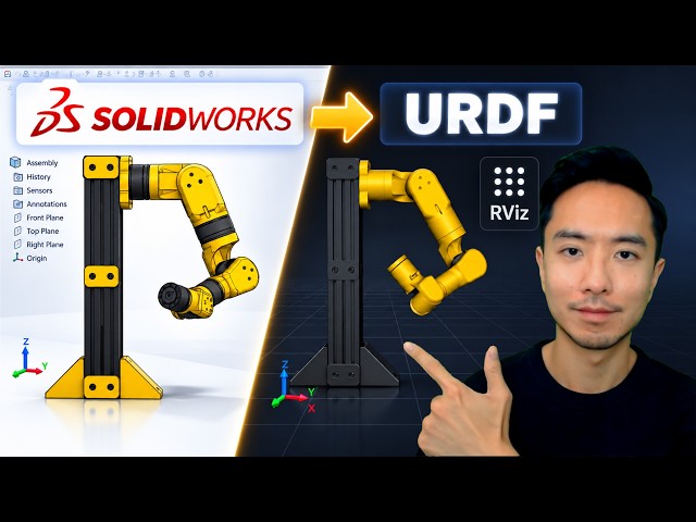 How to Convert SolidWorks to URDF for ROS 2