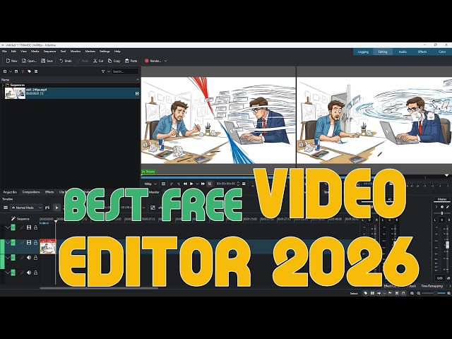Best Free and Open Source Video Editor 2026 – Kdenlive Installation Process (Windows 11)