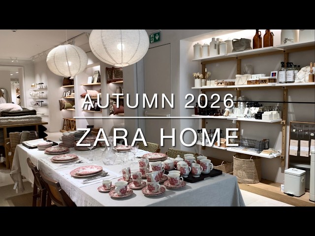 ZARA HOME NEW COLLECTION AUTUMN 2026  | ZARA HOME NUEVA COLECCION OTOÑO 2026