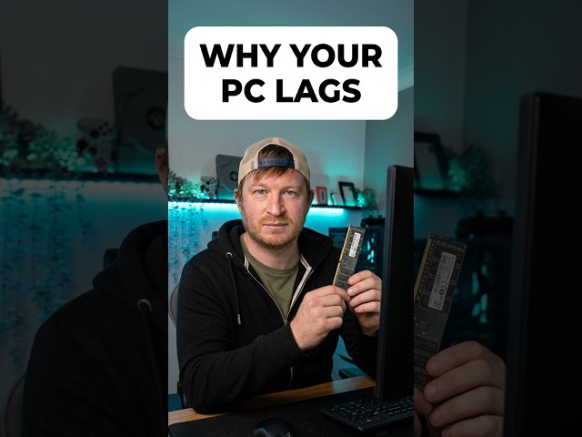 If your computer is slow when multitasking, it might be because you need more RAM.