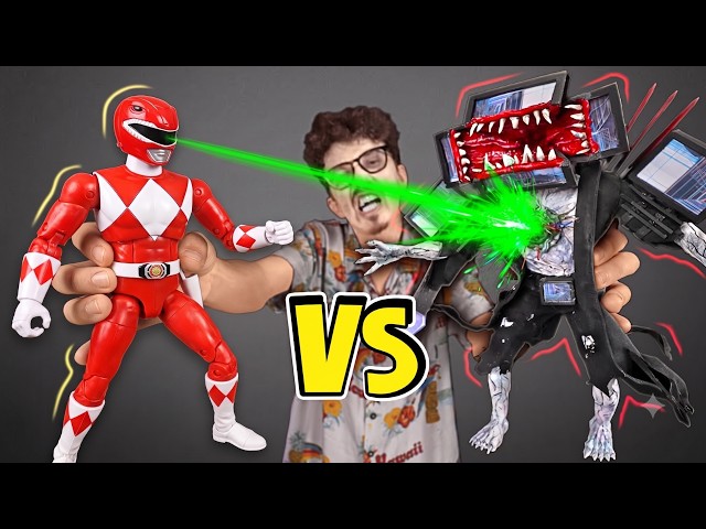😱 Power Rangers Re-Ignition Toy Force vs SKIBIDI TOILET ZOMBIE - Multiverse INVASION⚡