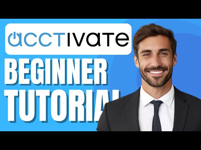 Acctivate Inventory Software Demo | Acctivate Newbie Tutorial