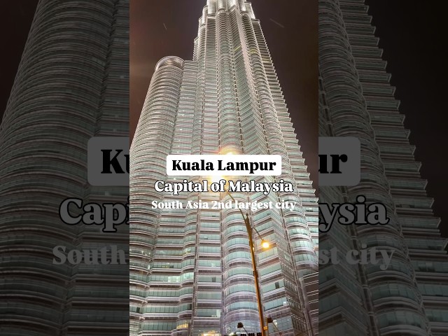 Spectacular City of Kuala Lampur 🏣 #shorts