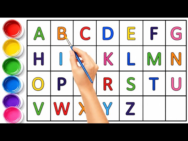 ABC Alphabet for Kids | Learn ABCD A to Z | English Alphabet Letters for Children