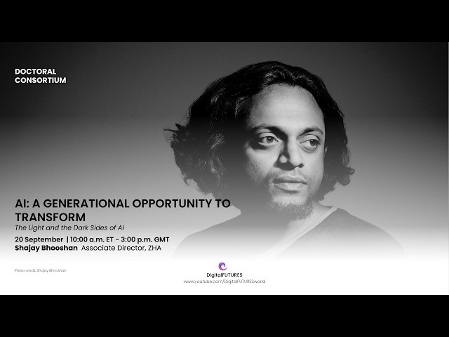 Shajay Bhooshan – AI: A Generational Opportunity to Transform