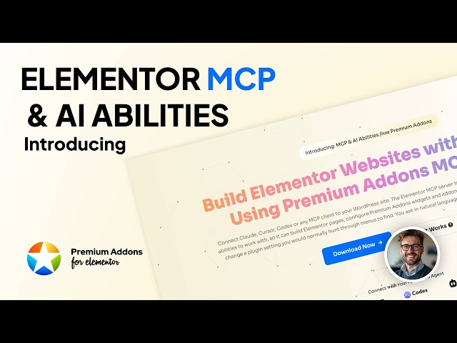 Build Elementor Pages with AI in Premium Addons MCP