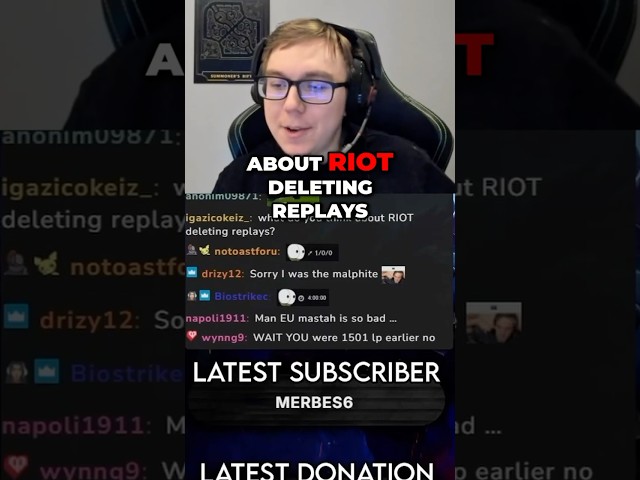 Baus Reacts to Riot REMOVING Replays From League #thebausffs #leagueoflegends