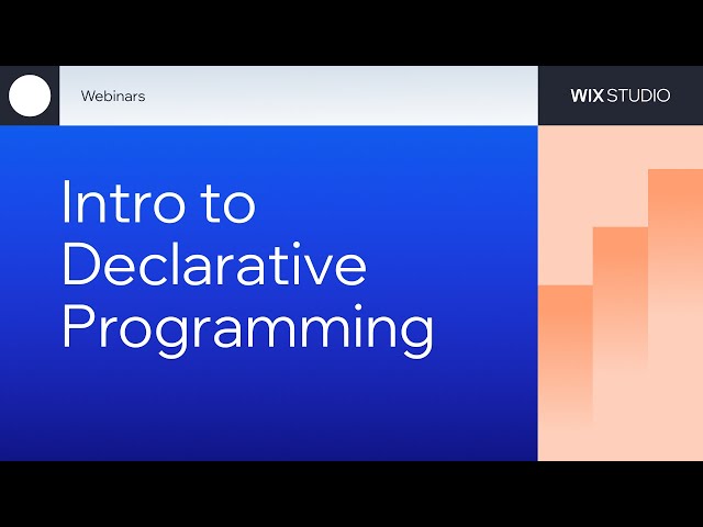 Ofir Dagan: Introducing Declarative Programming with Velo