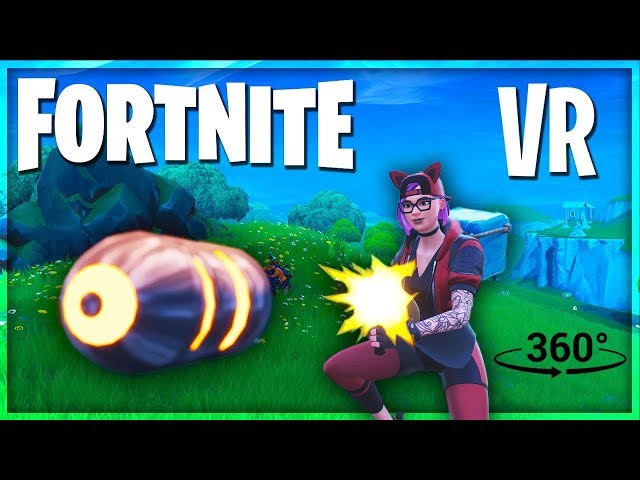 Experience Fortnite in Virtual Reality ! - Season 7 - 360°