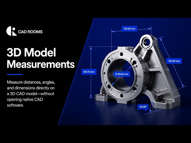 Measure 3D CAD Without a License