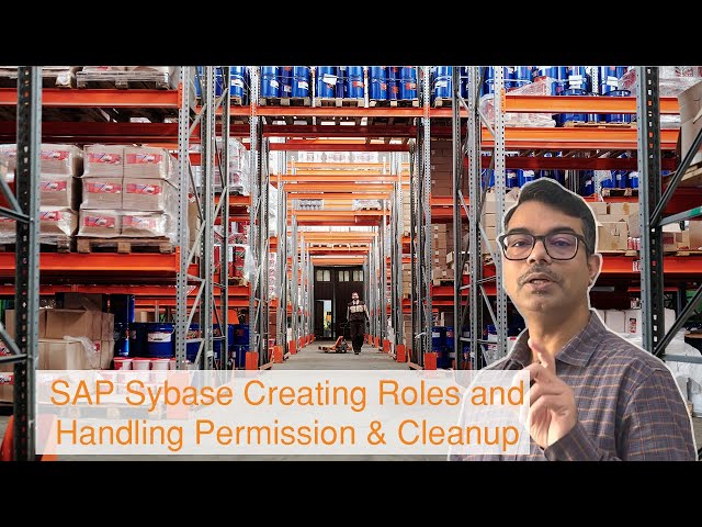 How to Create SAP Sybase Roles and Handle Permission & Cleanup