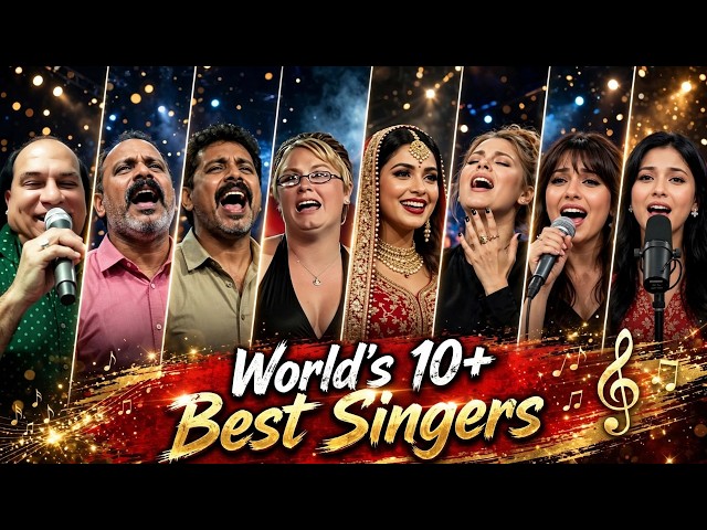 🎤🔥 The World’s Best Singers? 10+ Voices You Should Hear