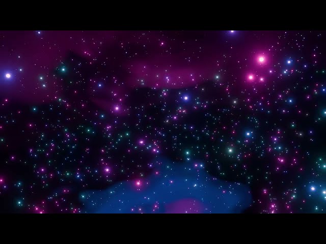 Cosmic Canvas 🌌 | 4K UHD Starry Sky and Nebula Visuals | Ambient TV Display (No Sound)
