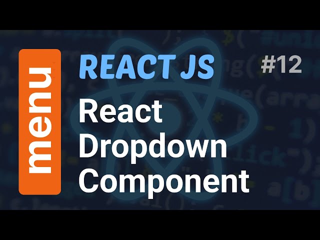 Подключаем и стилизуем React-dropdown компонент