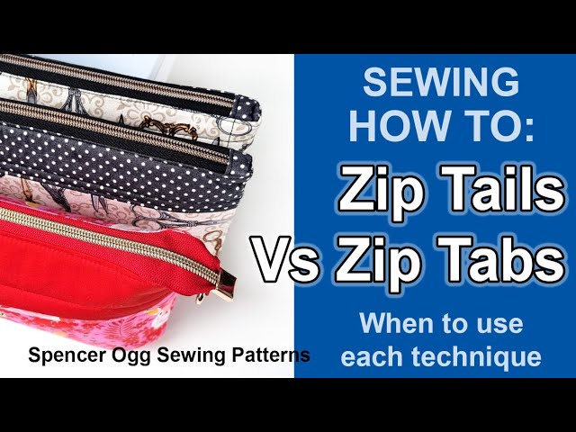 Zipper Tails Vs Zipper Tabs: When & Where to Use Them in Bag Making