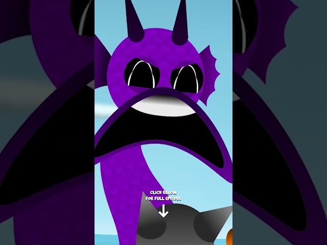 🟣 SEA MONSTER DURPLE?!  😱  (Cartoon Animation)
