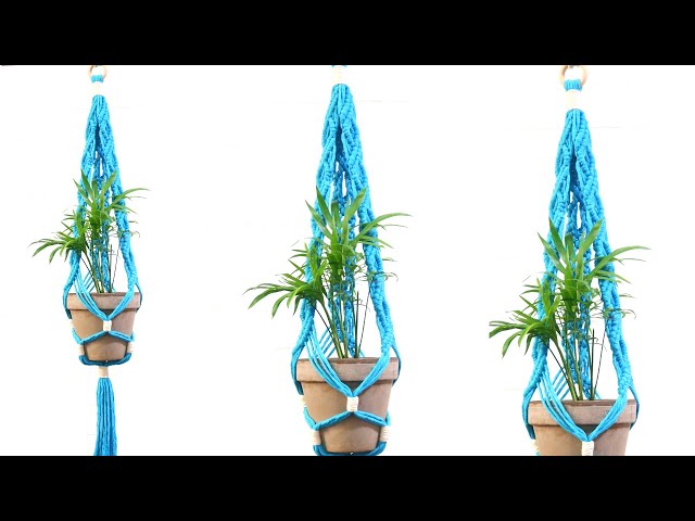 DIY Macrame Plant Hanger | Macrame Plant Hanger Tutorial