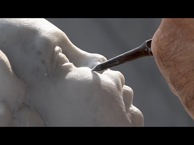 Athar Jaber Teaches Sculpture | Stone Carving Masterclass