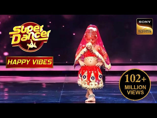 'Ram Chahe Leela' पर Mahi के Cute ठुमके ने किया Judges को Shock | Super Dancer | Happy Vibes