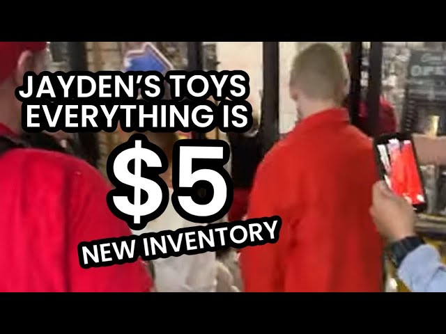 NEW INVENTORY! Everything Is $5 at Jayden’s Toys Today!
