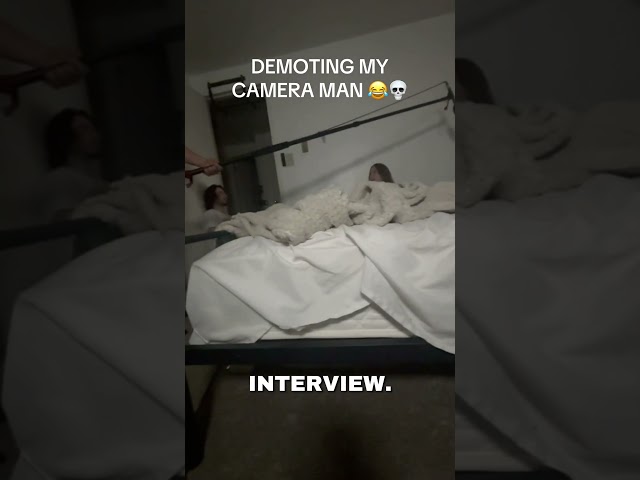 Demoting My Cameraman 😂💀