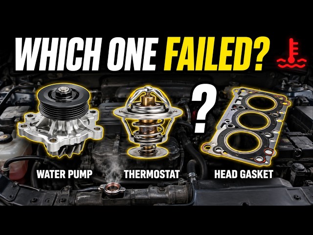 Signs of Bad Water Pump vs Thermostat & Head Gasket (Here's How to Tell the Difference)