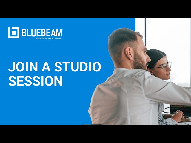 Bluebeam Revu | How to Join a Studio Session