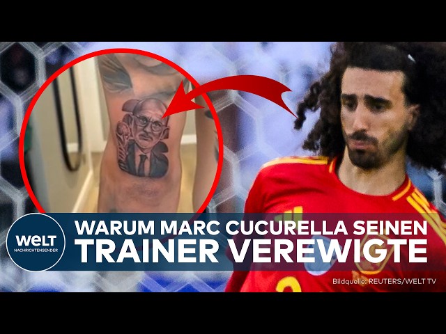 SPAIN CELEBRATES THE EURO TITLE: Marc Cucurella immortalizes national coach Luis de la Fuente on ...